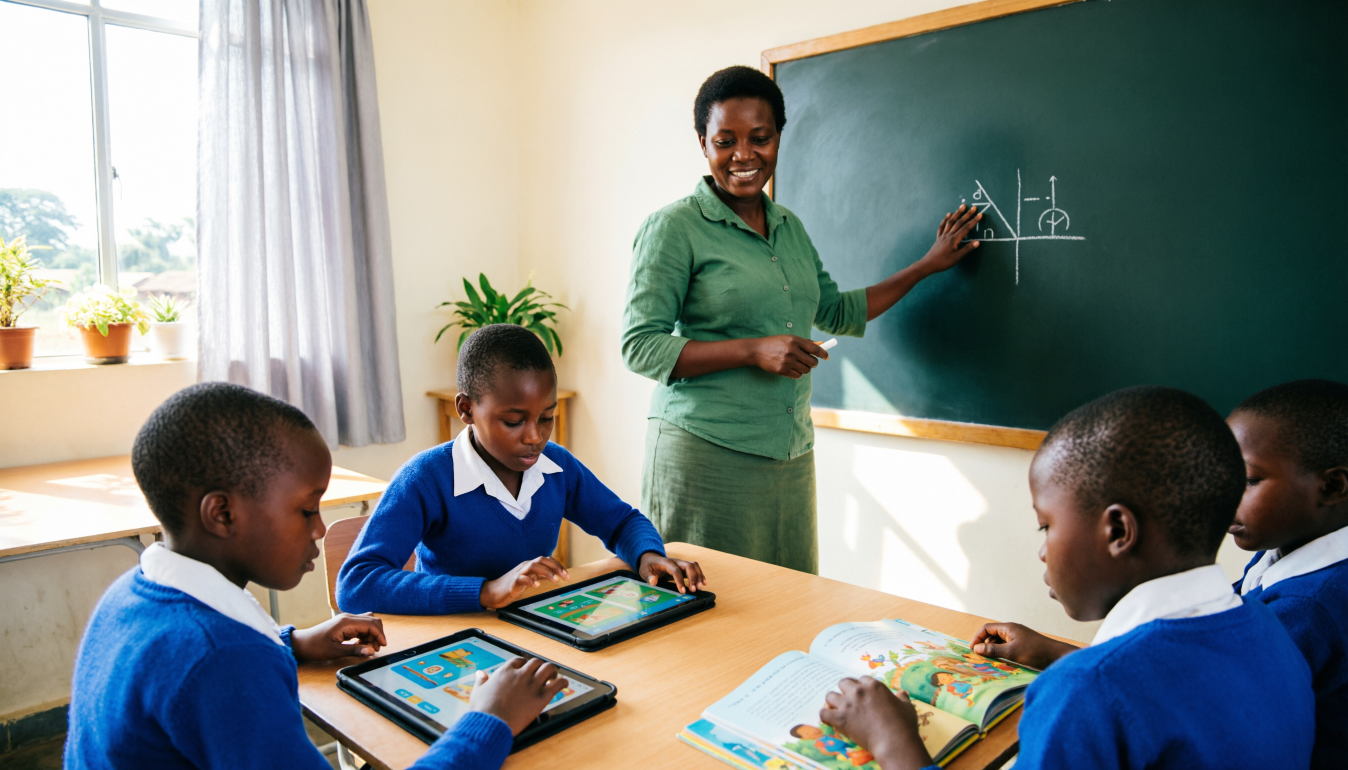 Education and Skills - Children learning in a classroom